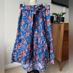 J. Crew hi-low skirt